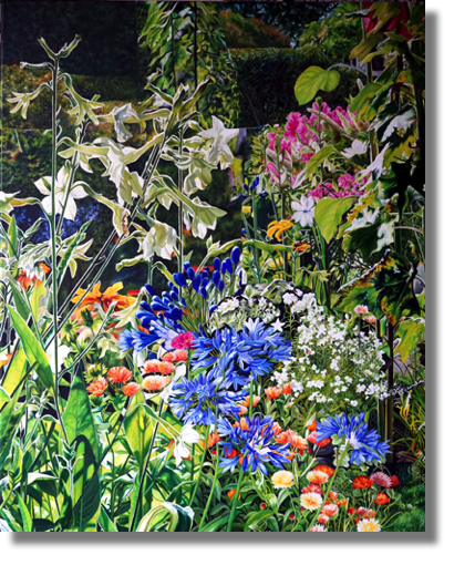 A Village Garden
oil on linen
51 x 76 cm